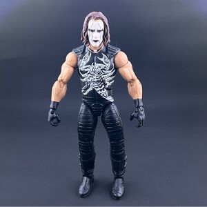 Mattel WWE Elite Sting Wrestling Action Figure 2015 WCW Defining Moments Crow